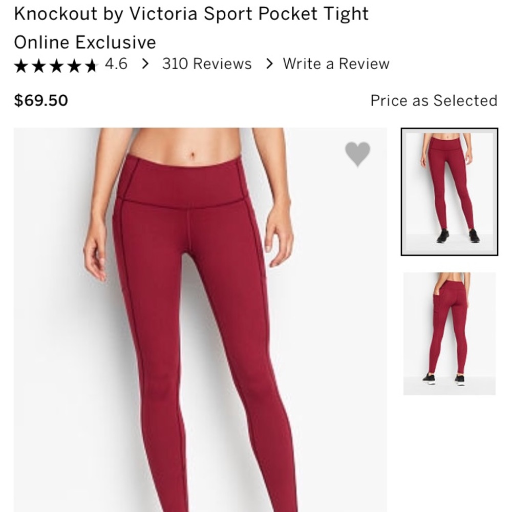 VS knockout leggings